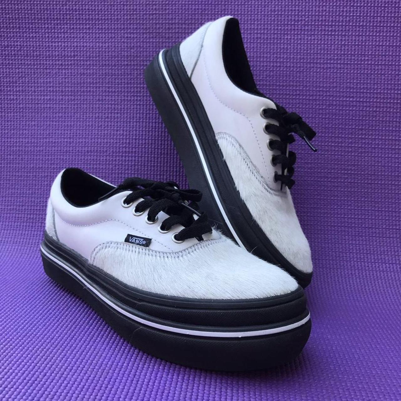 White vans with clearance fur