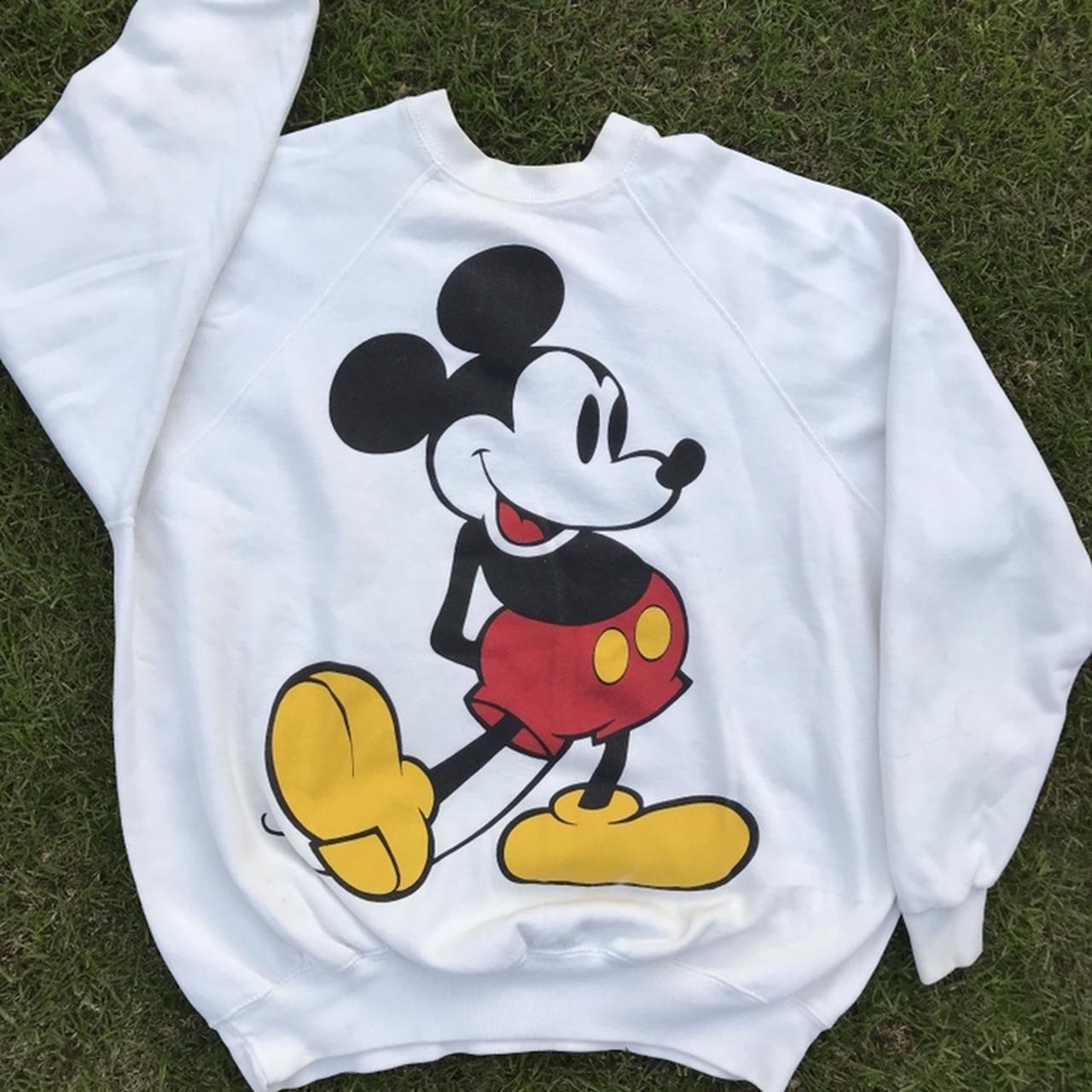 Vintage 80s Disney Wear Mickey Mouse Sweater... - Depop