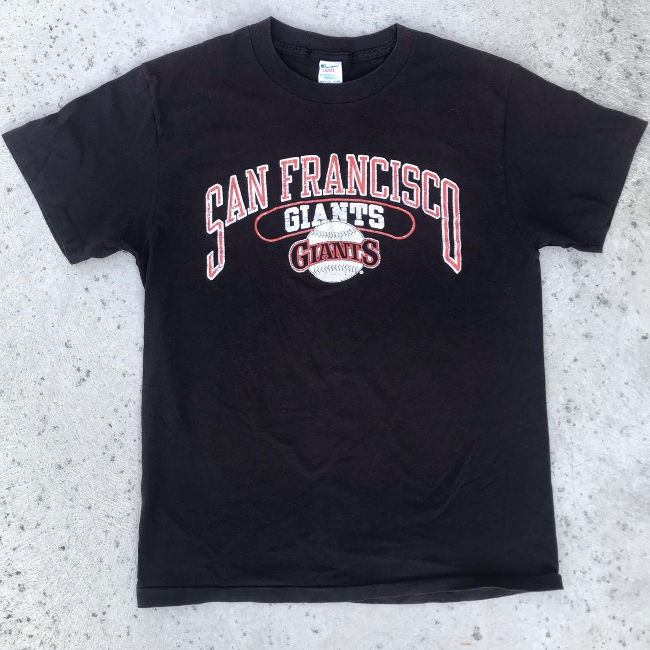 Vintage 80s San Fransisco Giants T-shirt. Graphic - Depop