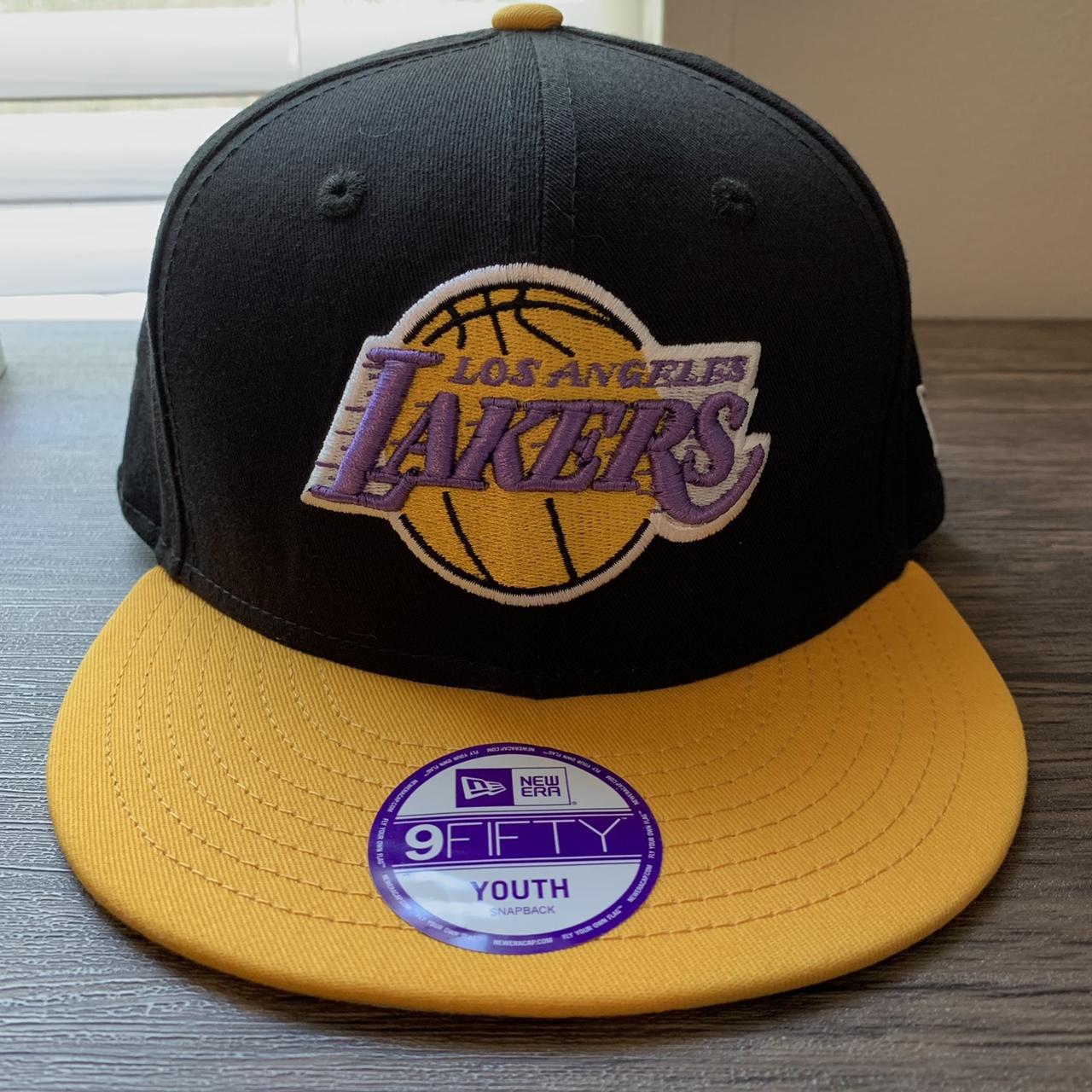 New Era 9Fifty LA Lakers Two Tone Hat Snapback... - Depop