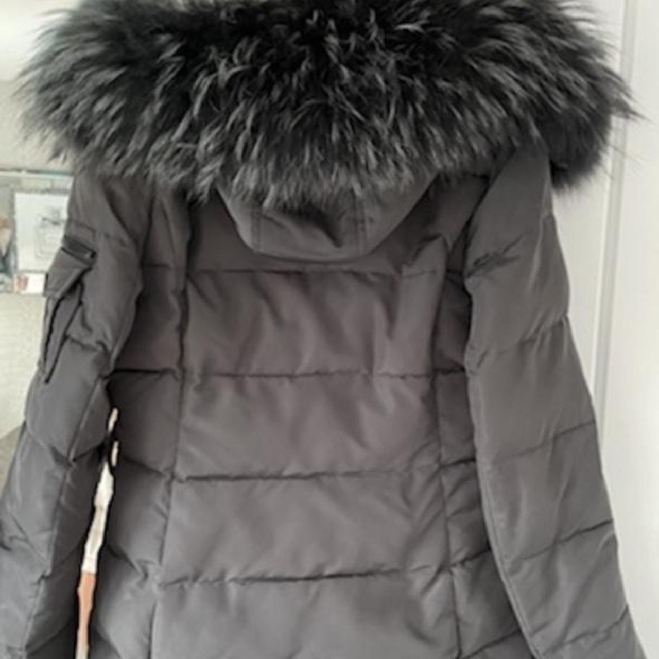 Real raccoon fur coat With detachable belt Paid... - Depop