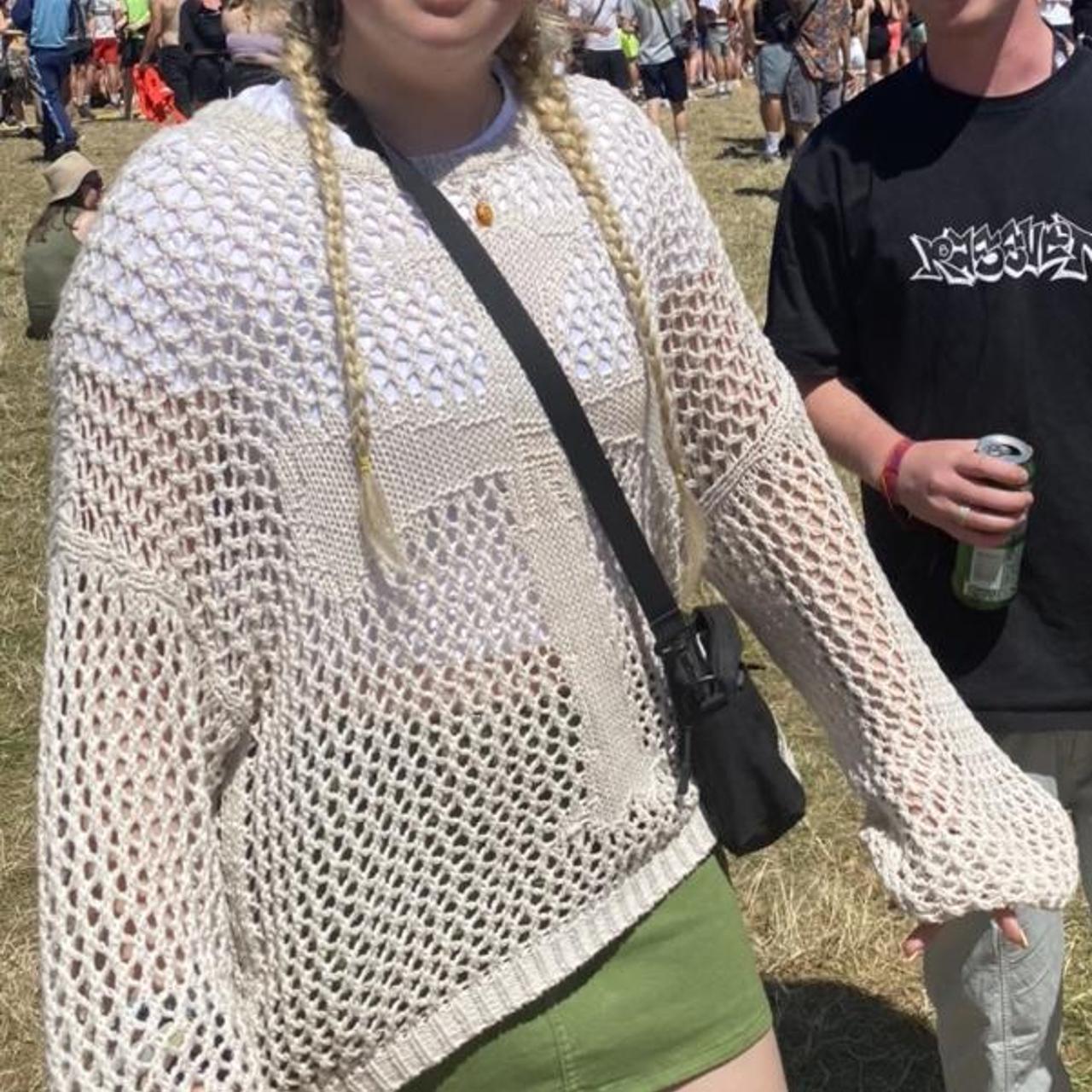 Racer Worldwide Knitted Sweatshirt Jumper 10/10... Depop