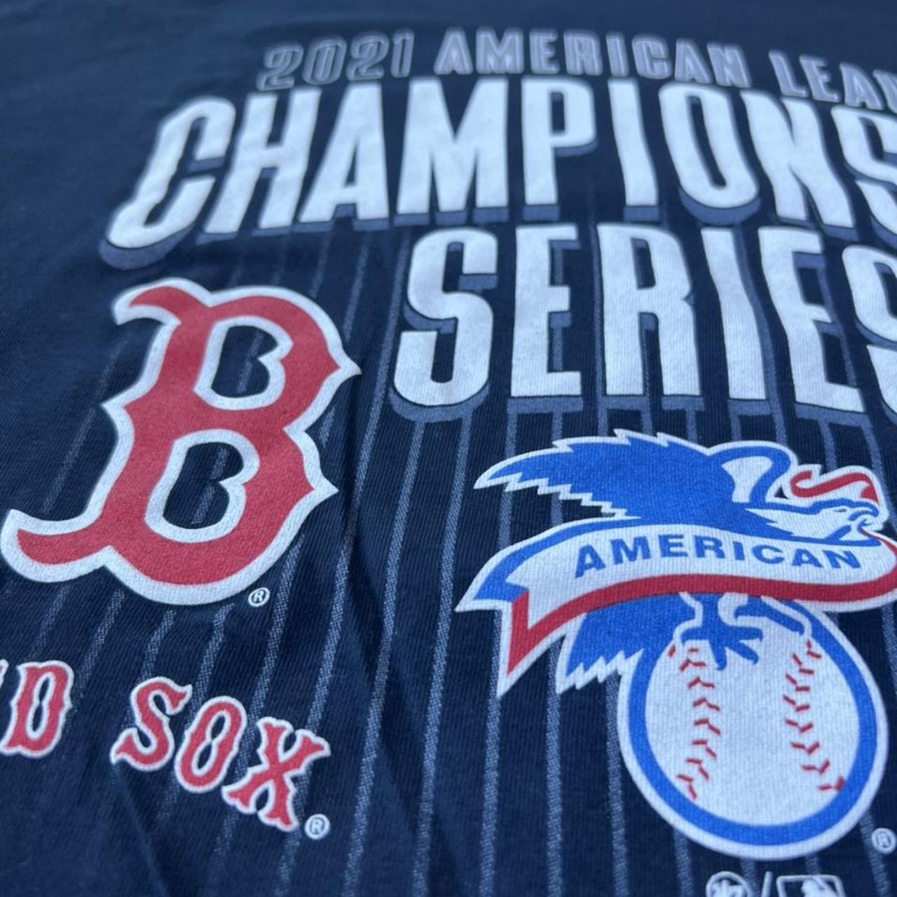 Official Red Sox Astros 2021 ALCS t-shirt Sizes S, - Depop