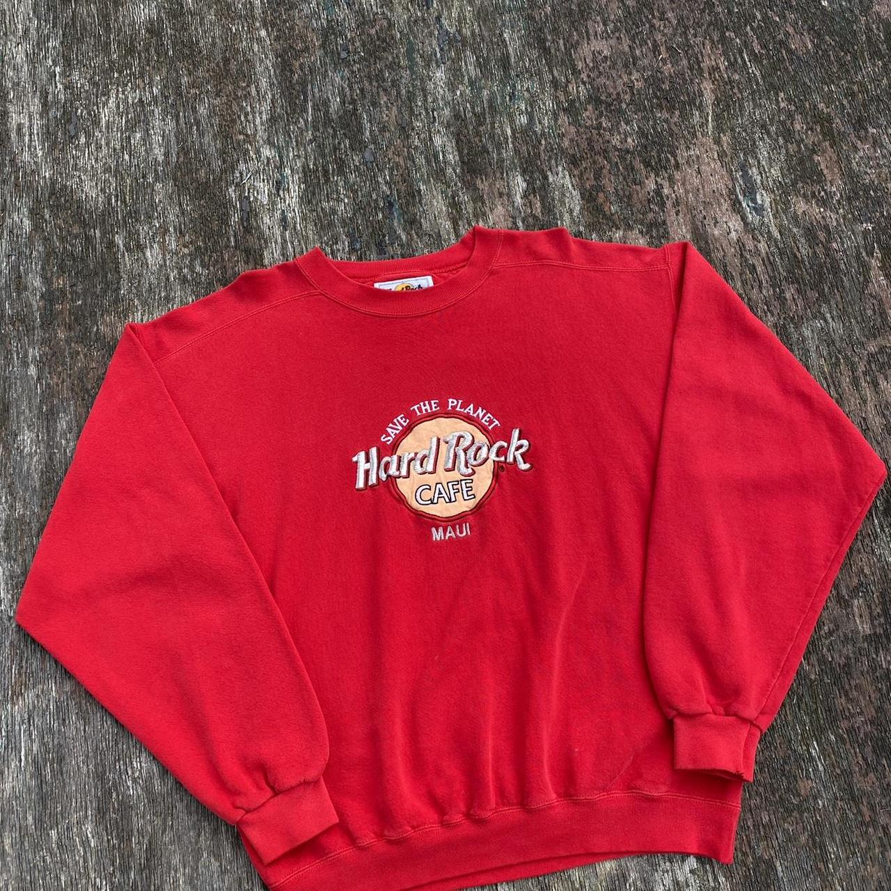 Vintage Hard Rock Cafe sweatshirt 🔥 A stunning 90s... - Depop