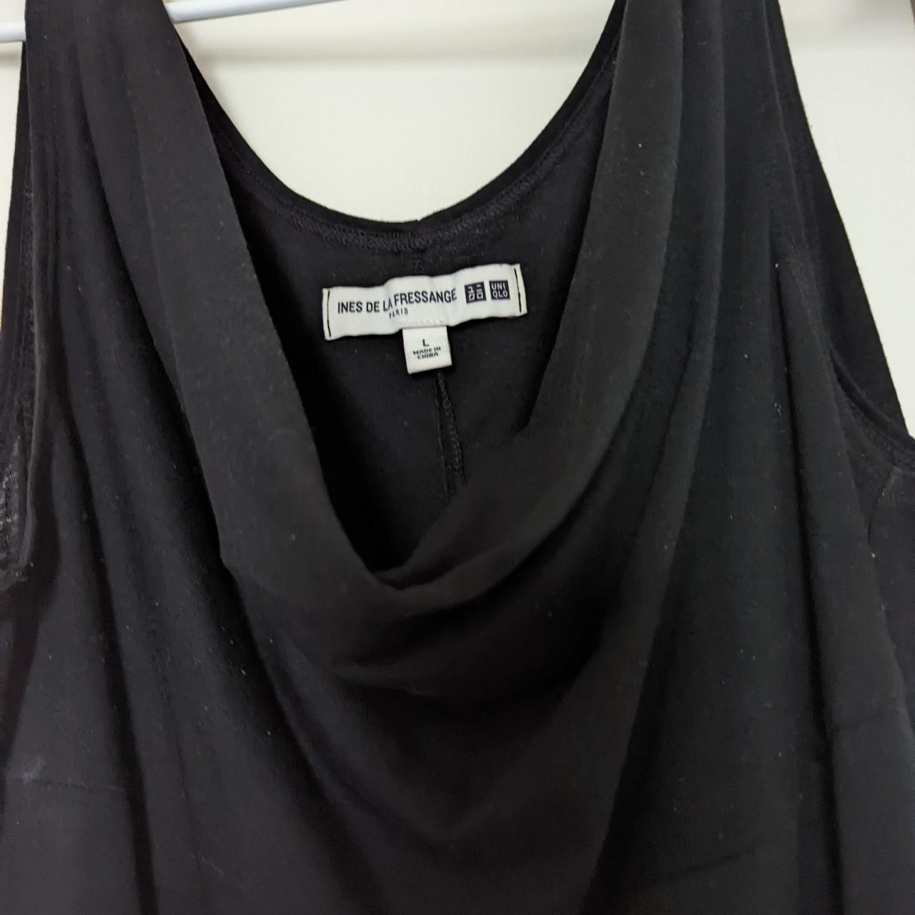 UNIQLO Women's Black Dress | Depop