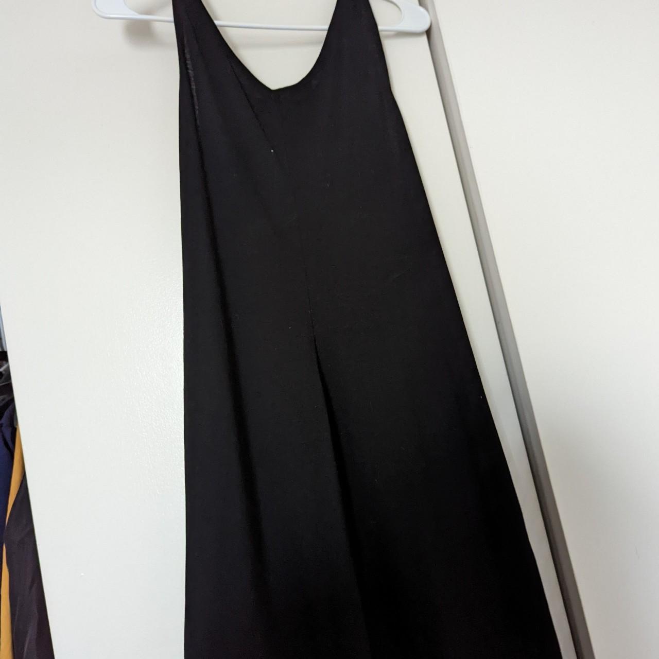 UNIQLO Women's Black Dress | Depop