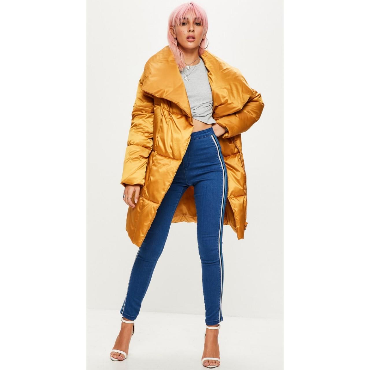 Mustard waterfall jacket hotsell