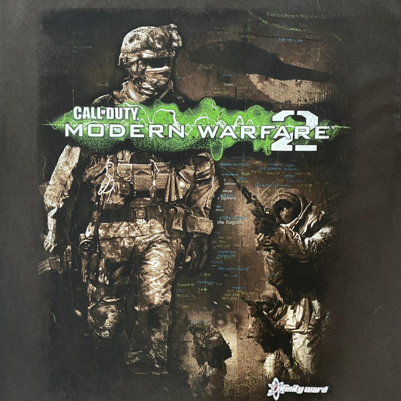 Call of duty modern warefare 2 promo t-shirt.... - Depop
