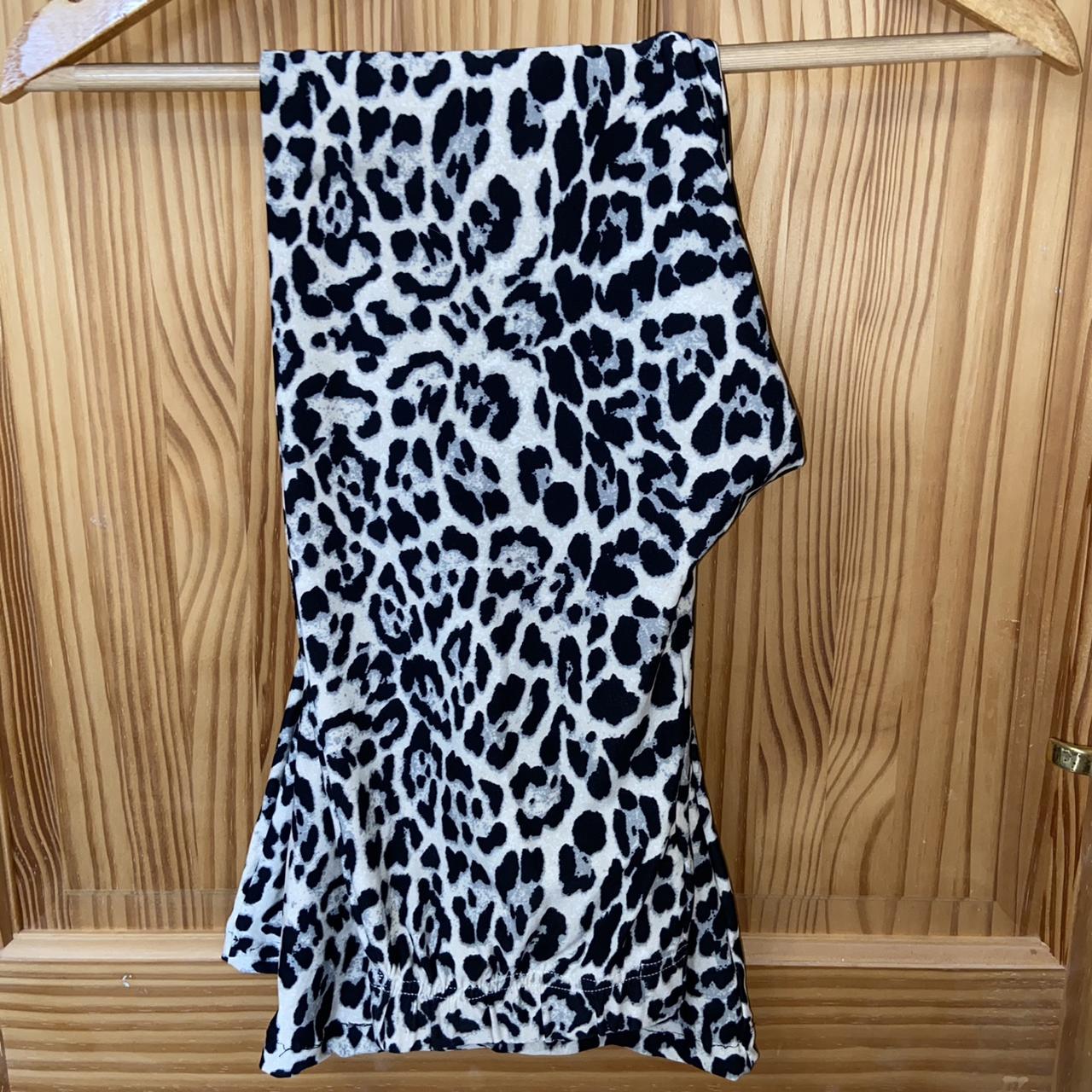 y2k Urban outfitters cow print flares, Size UK... - Depop
