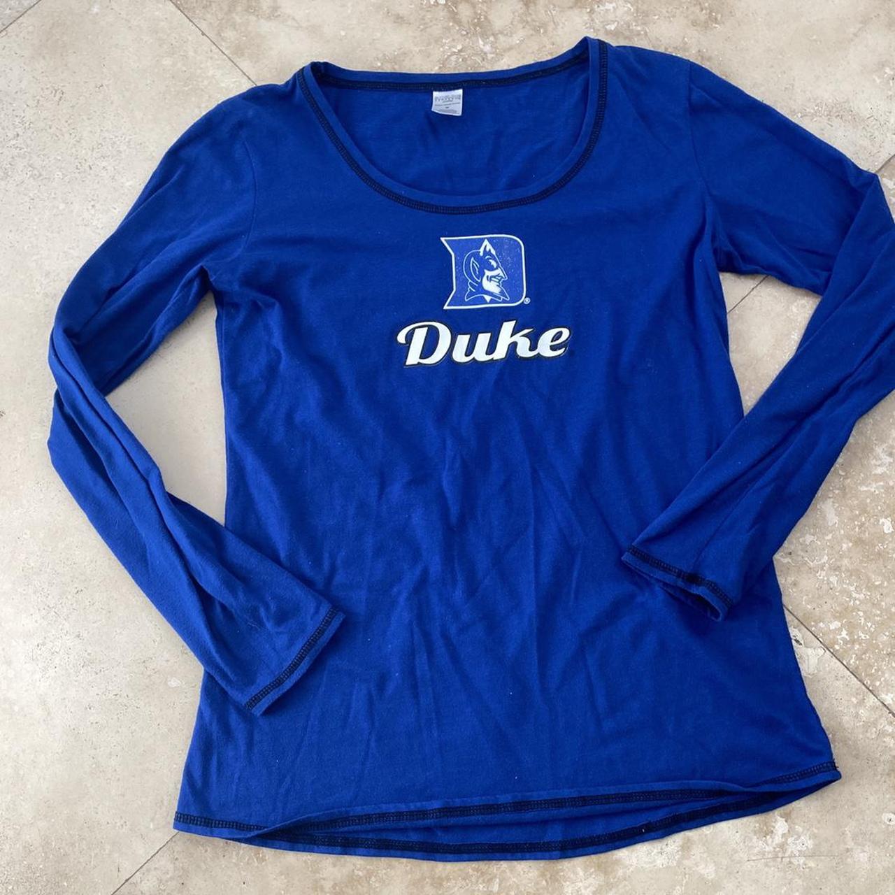 duke women's long sleeve shirt