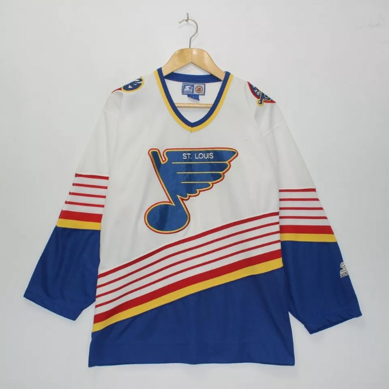 St Louis Blues NHL jersey Starter branded with - Depop