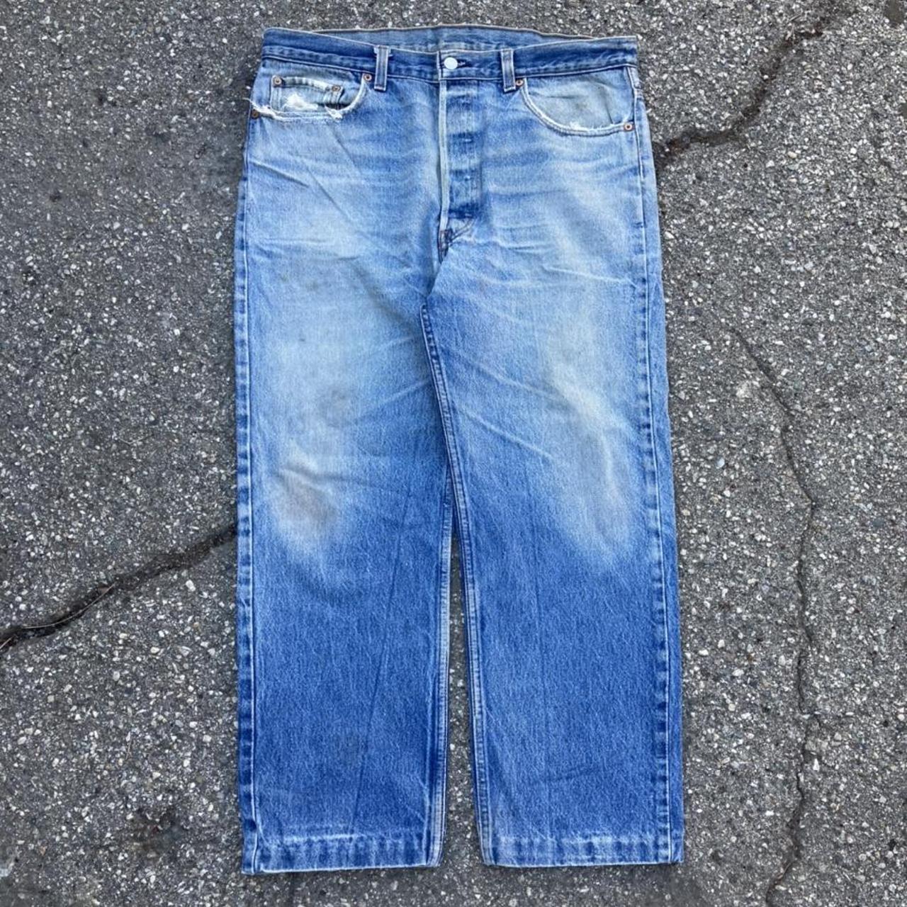 1980s Levi’s 501 Jeans - Made in USA Features a... - Depop