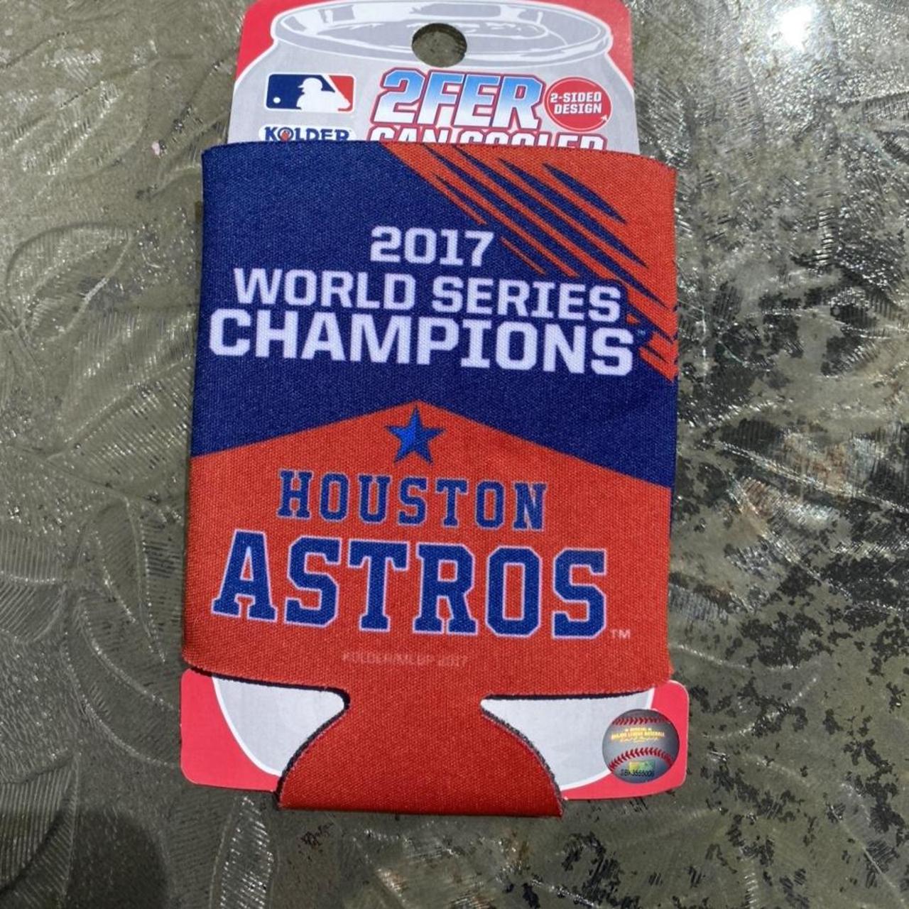 Houston Astros 2017 World Series Champions Orange - Depop