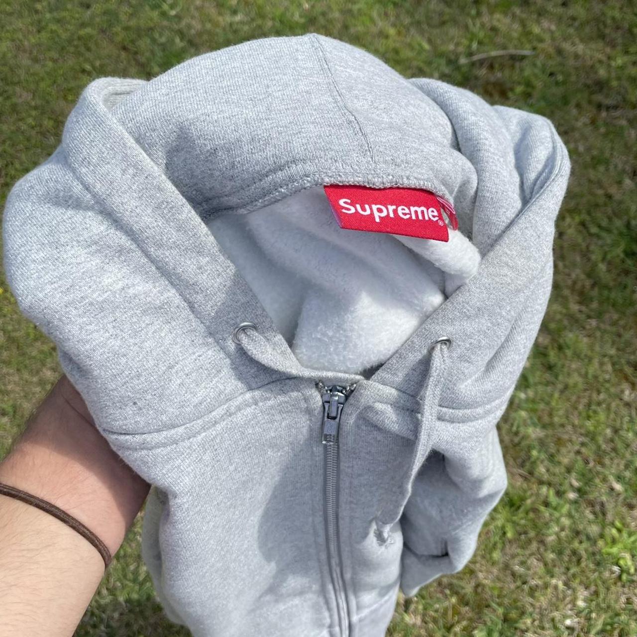 Supreme Zip Up Hoodie Size Medium But Fits Depop 8877