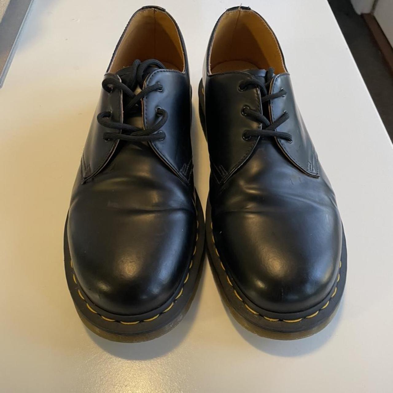 Dr Martens low cut shoe. Worn only a handful of... - Depop