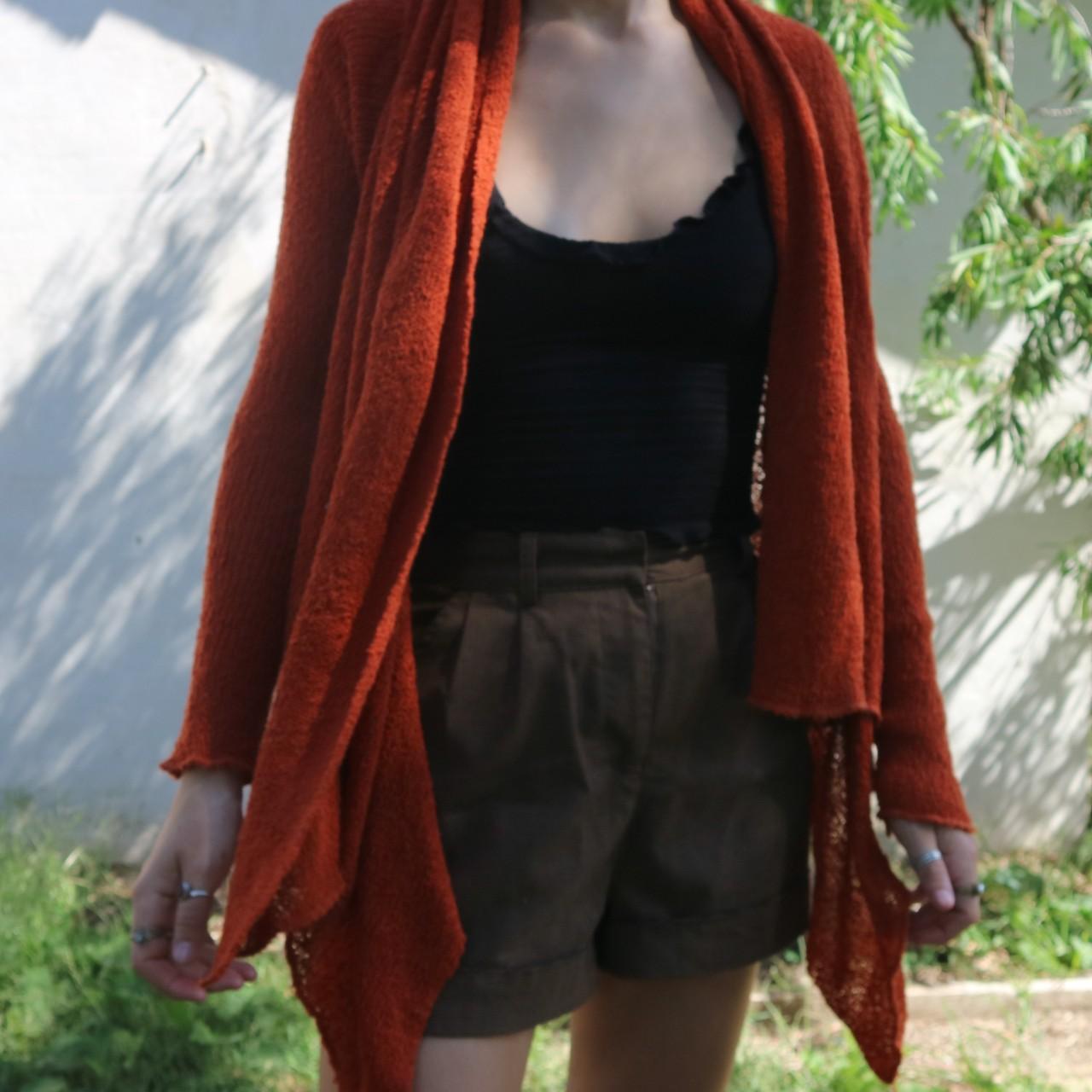 🌼🌻 orange knitted cardigan 🌻🌼 🌸💗 really pretty and... - Depop