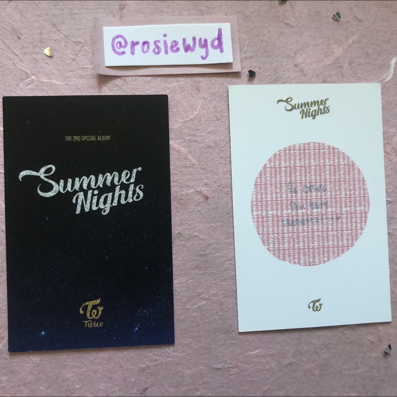 TWICE - Summer Nights The 2nd Special Album