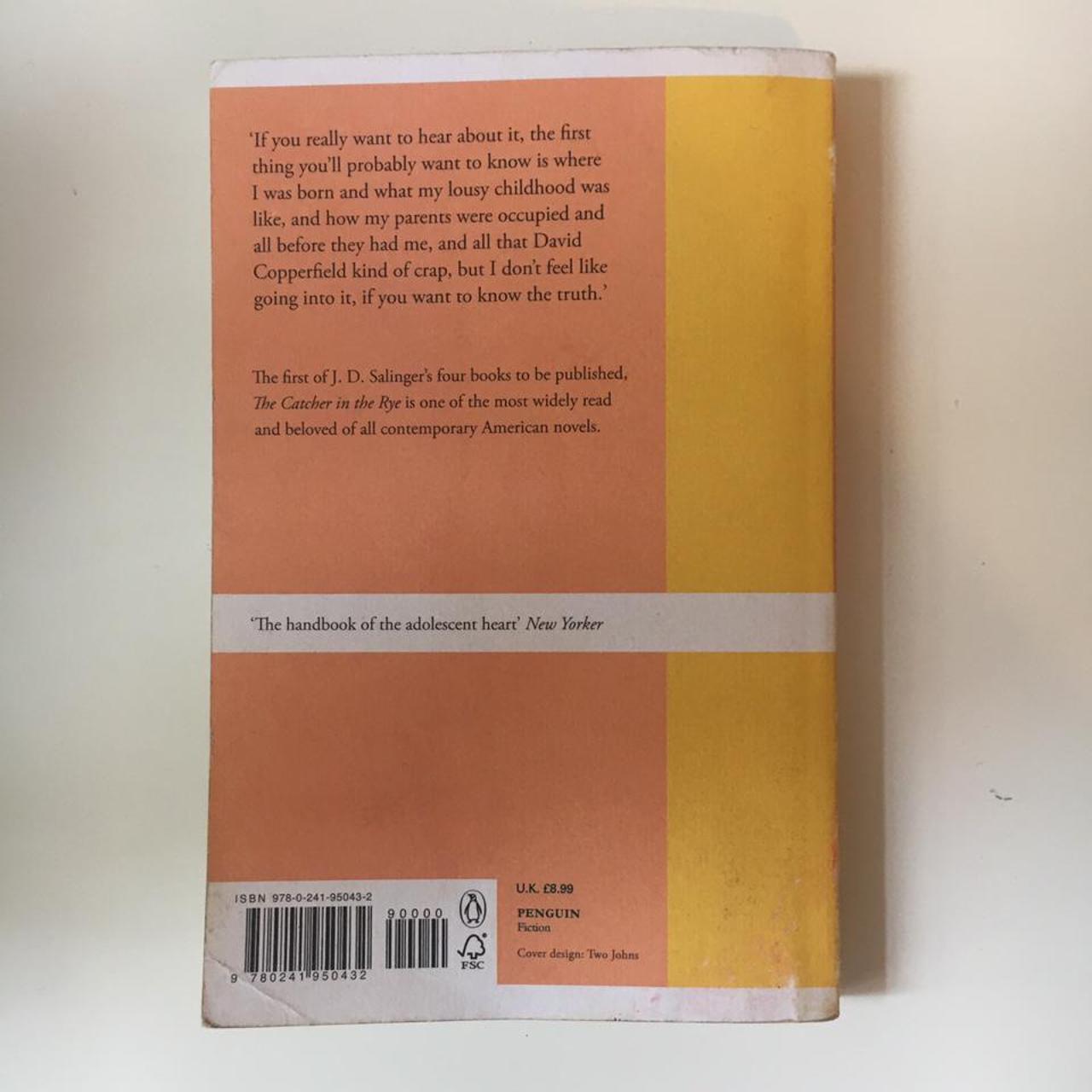 the catcher in the rye by j d salinger! 🧡 I... Depop