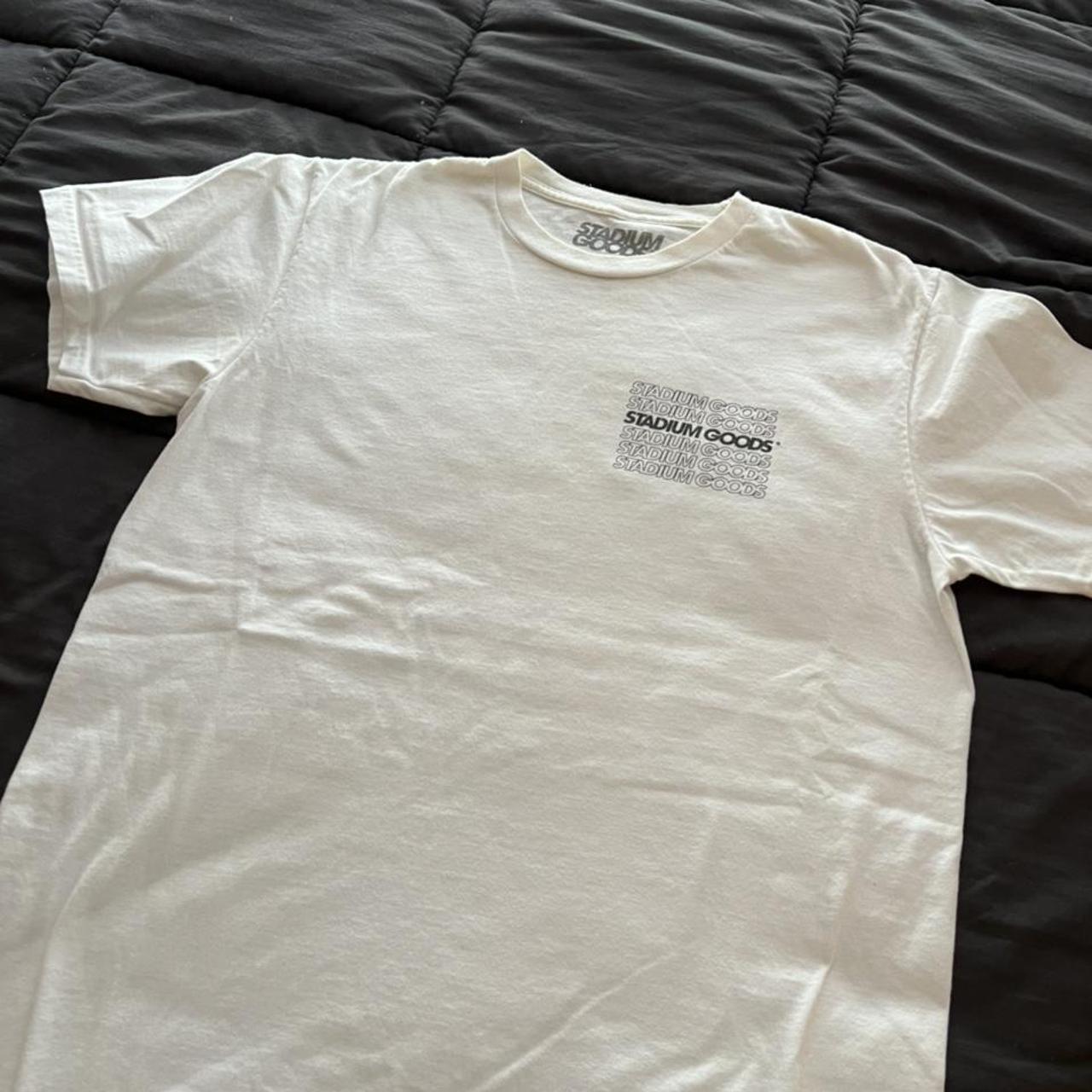 Stadium Goods- Tee shirt- white- size medium - Depop