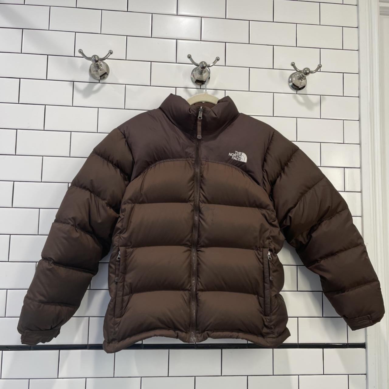 nuptse 700 north face brown