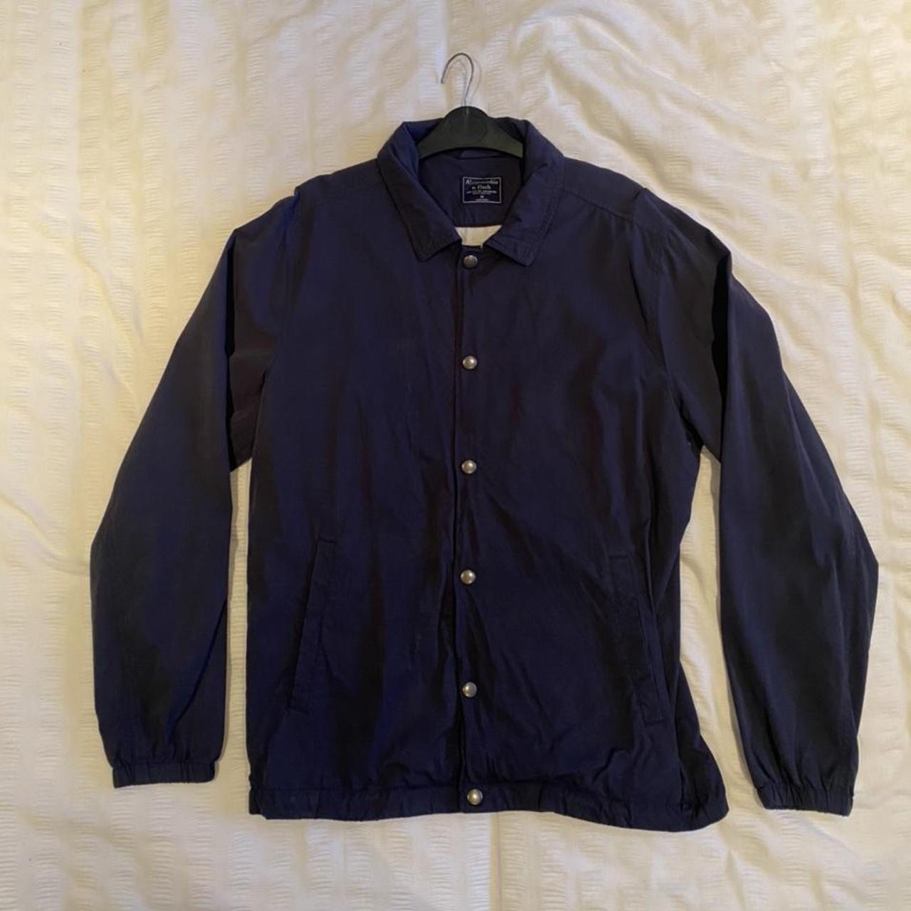 Mens Abercrombie & Fitch Bomber Jacket Size medium... - Depop