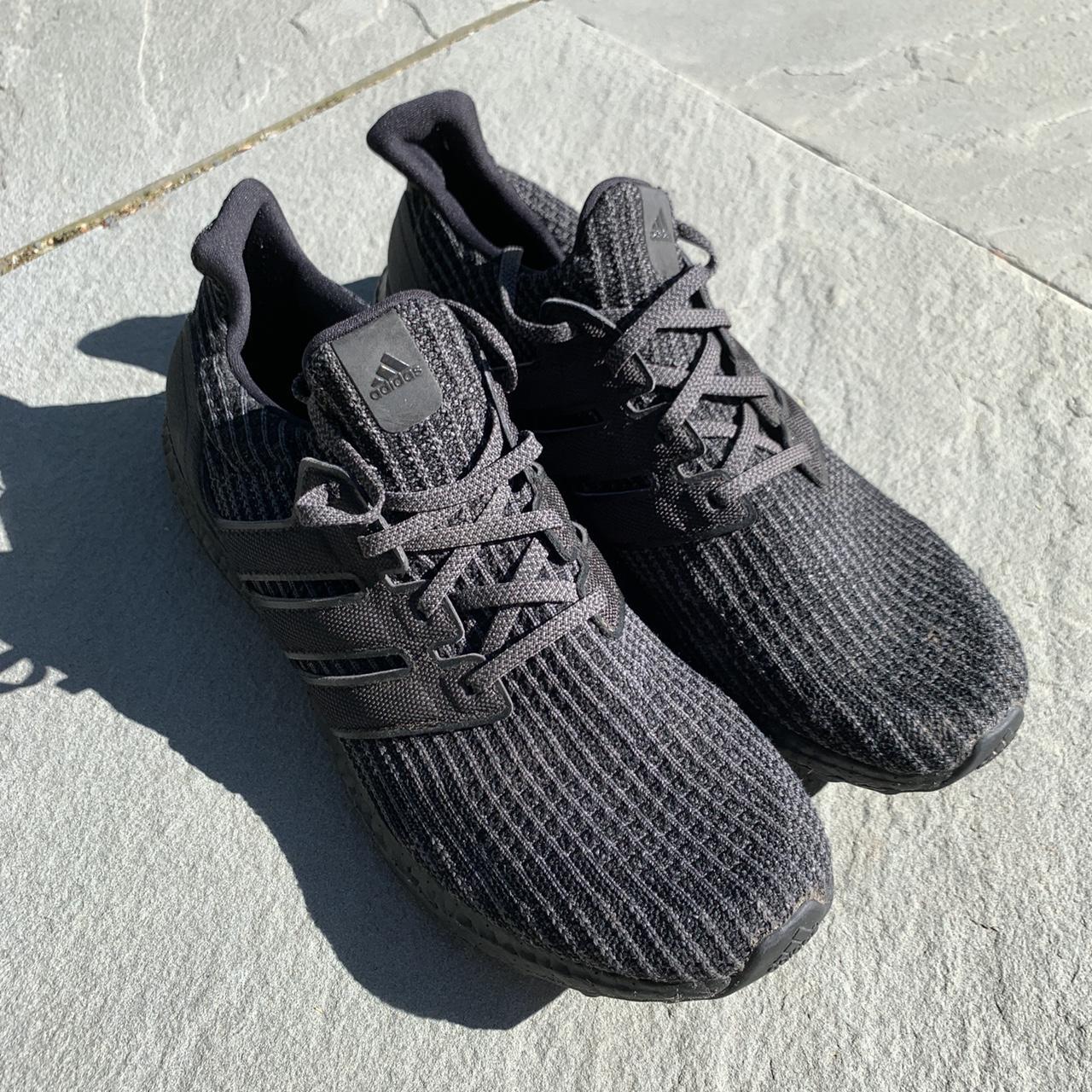 Adidas Ultraboost 4.0 triple black US 11.5 black In Depop