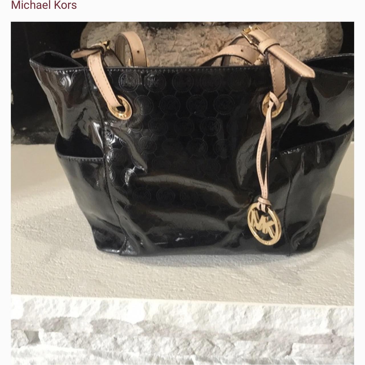 MICHAEL Michael Kors | Bags | Michael Kors Shiny Gold Tote Purse And  Wristlet | Poshmark