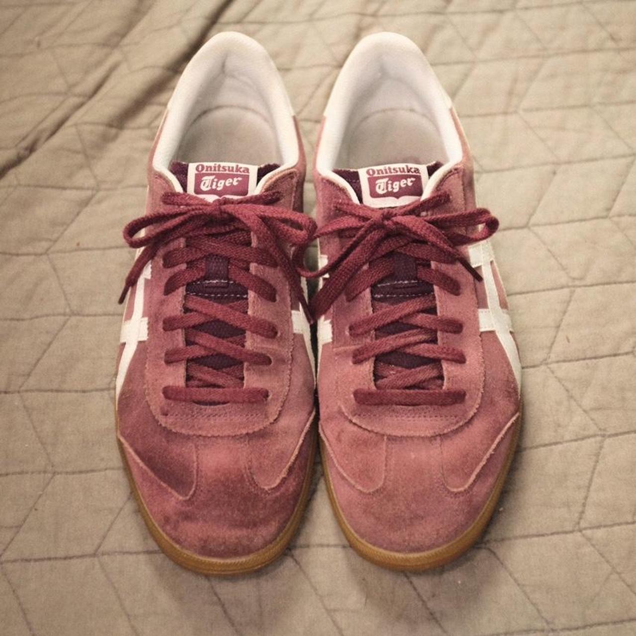 Product Image 2 - Barely worn burgundy suede Onitsuka