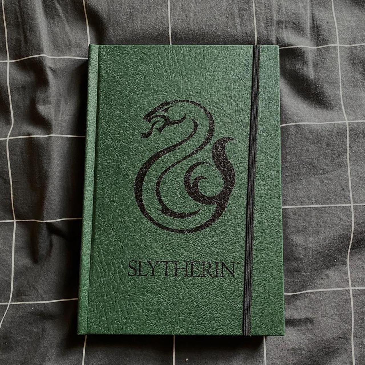 Harry Potter Slytherin Notebook Journal Brand new... - Depop