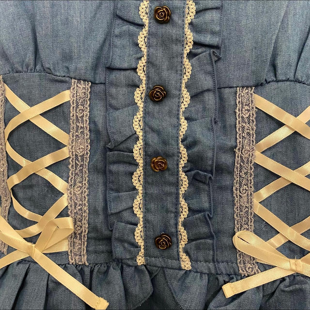 💌 amazing blue axes femme dress, new with tags!! i... Depop