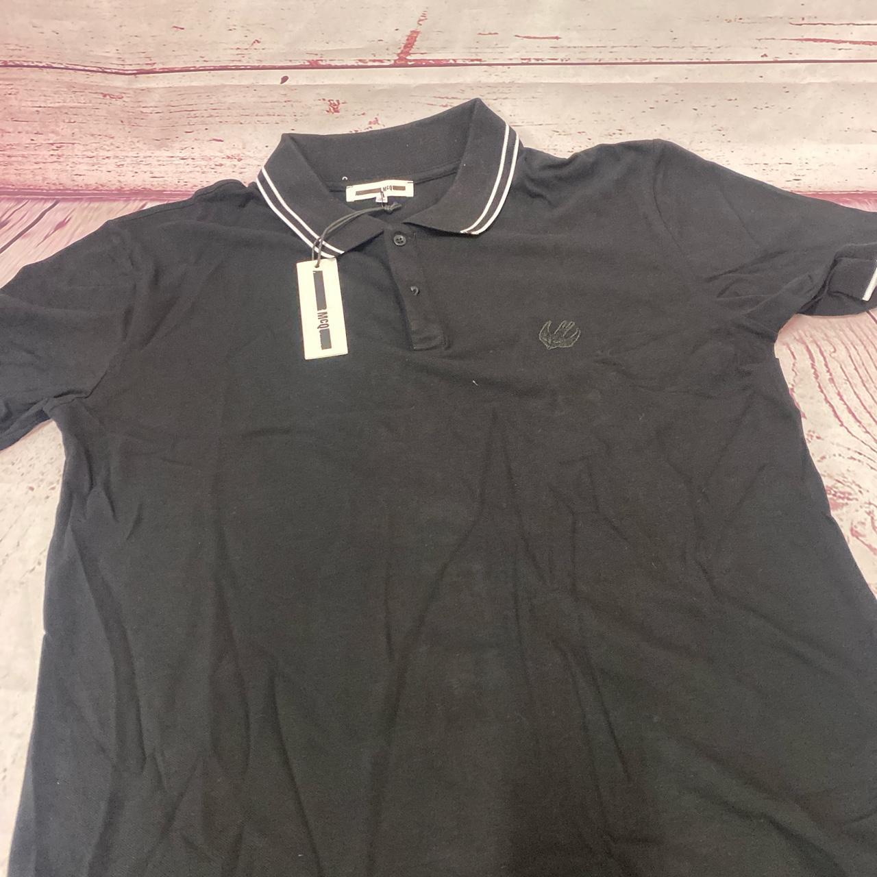 Alexander McQueen MCQ polo shirt size large and... - Depop