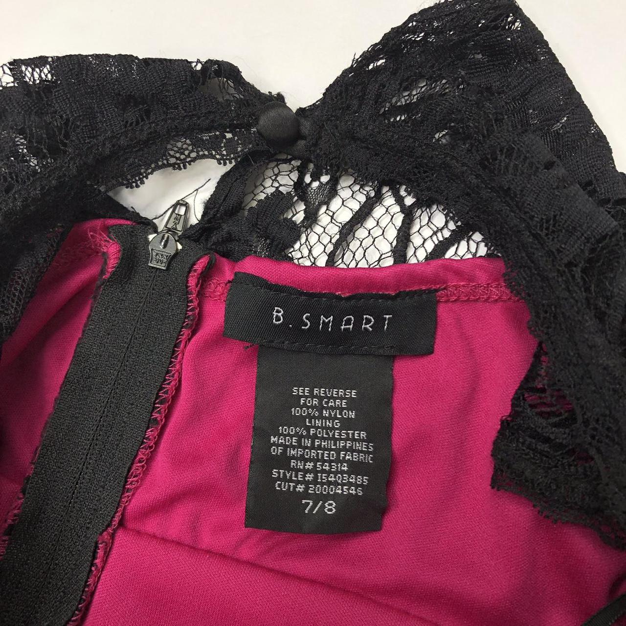 Product Image 4 - Black lace dress

Pink underlay sleeveless