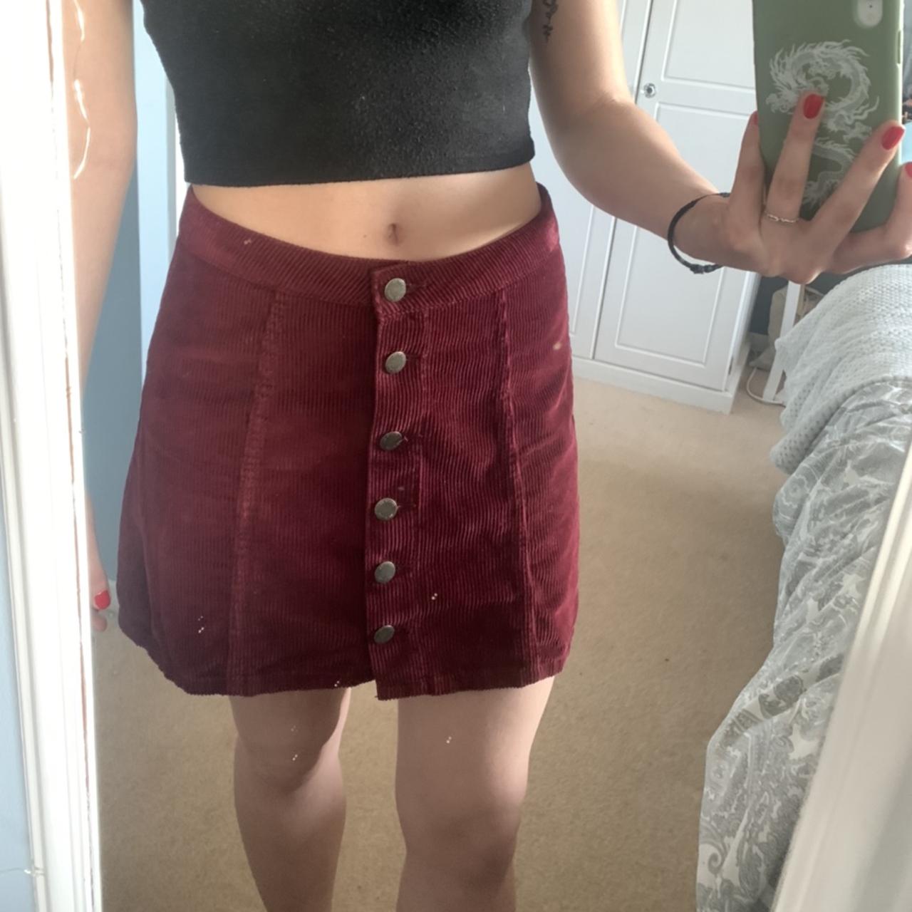 cord skirt primark