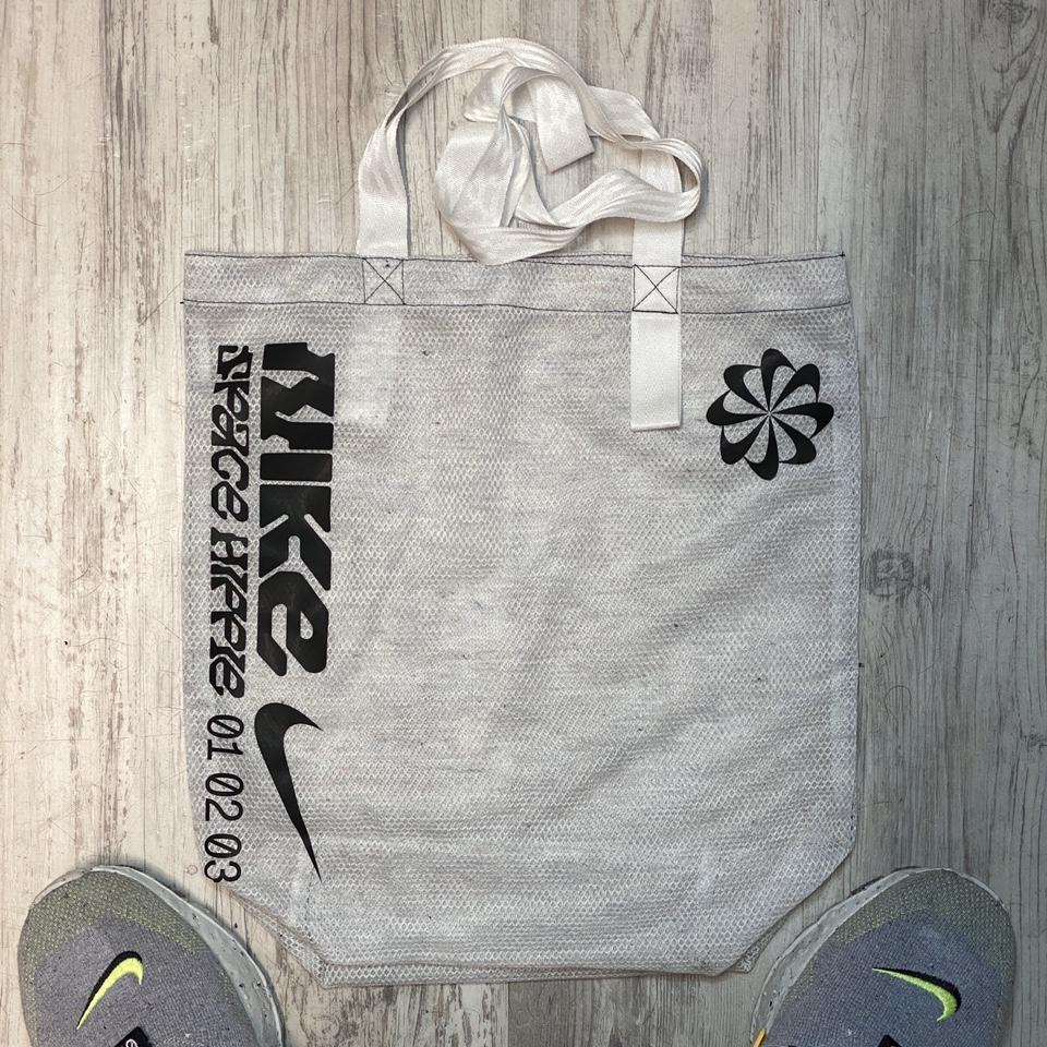 Nike swoosh canvas tote bag