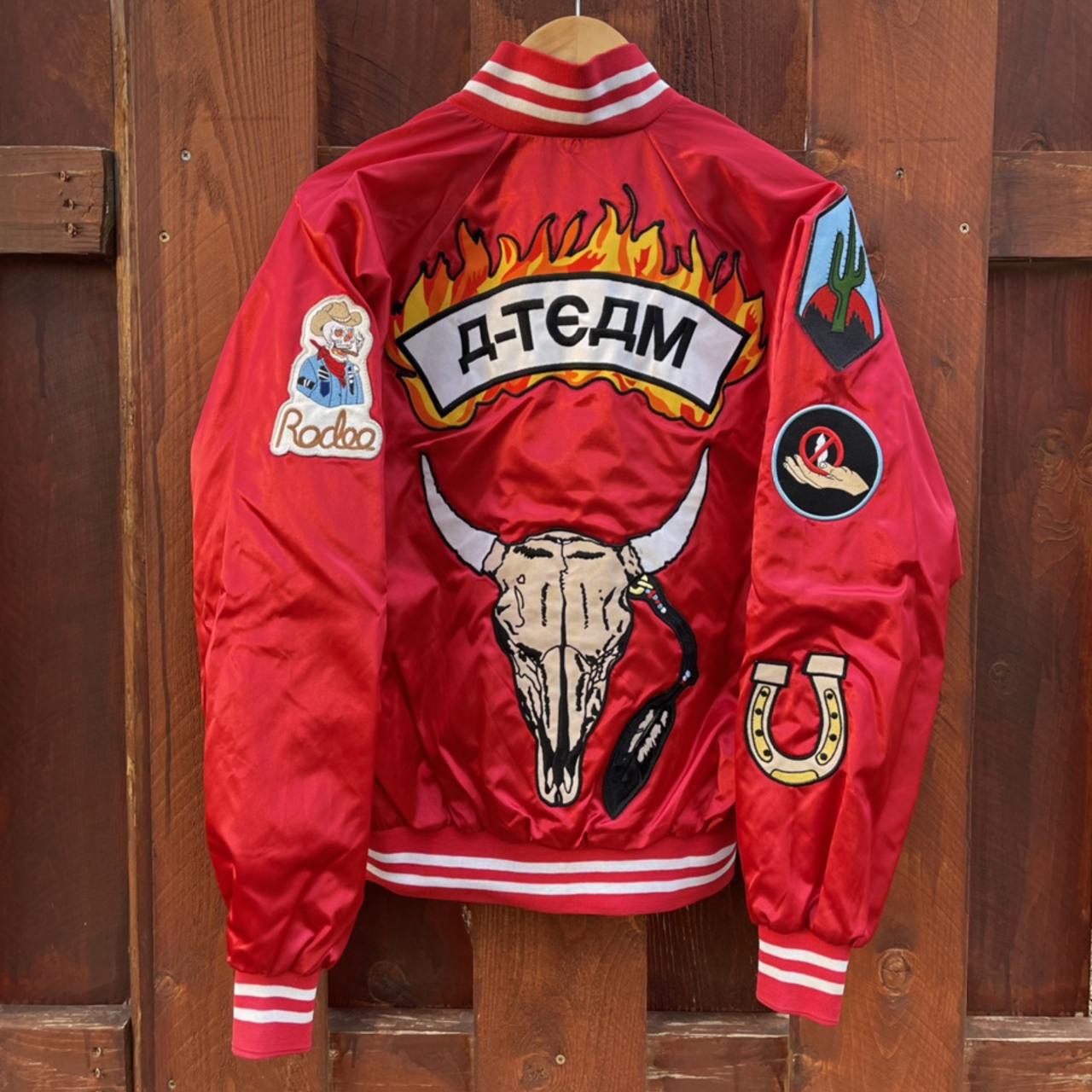 Travis Scott A-Team Rodeo Patch Jacket GRAIL - Depop