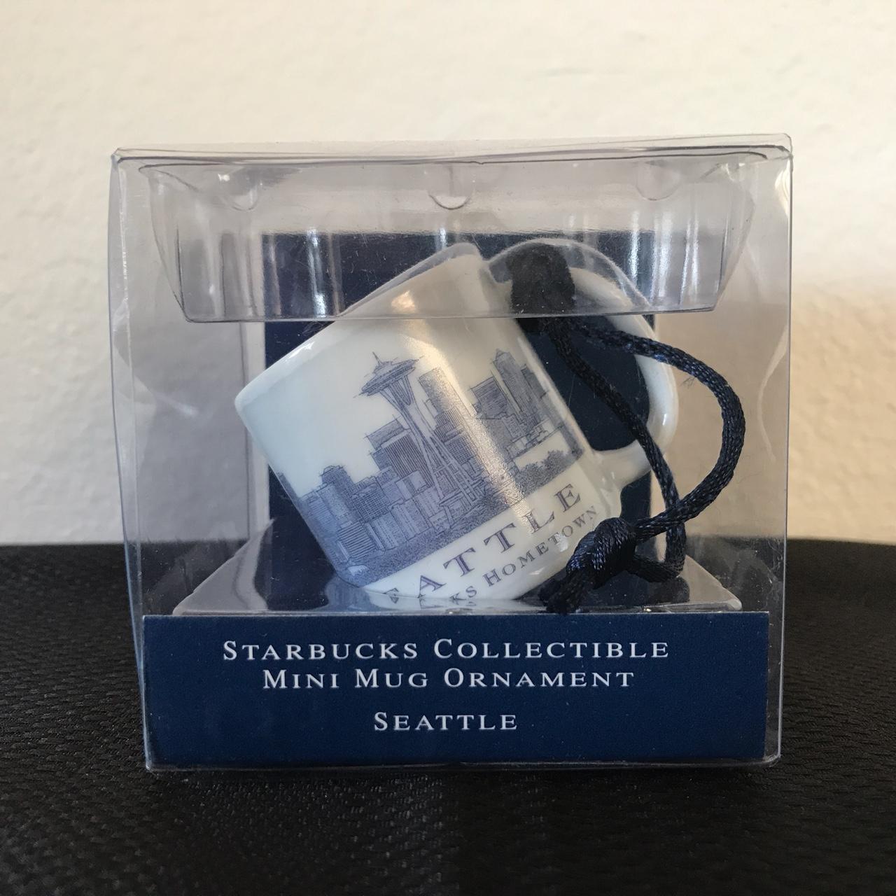 2009 Starbucks Ornament Clear Iced / Cold Beverage - Depop