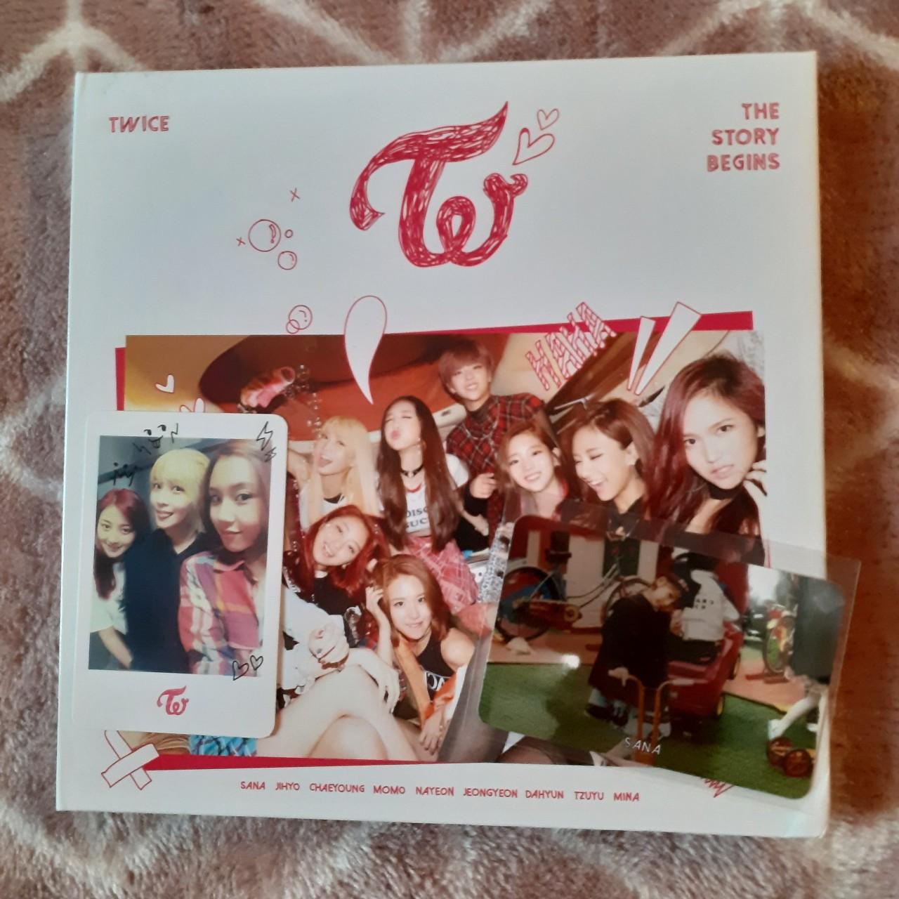 Twice The Story Begins Album Two Photocards Included Depop