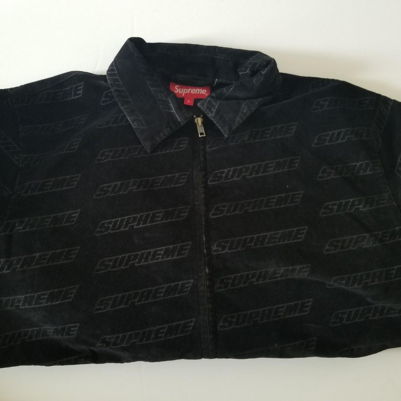 Supreme Debossed Corduroy Jacket - size L...