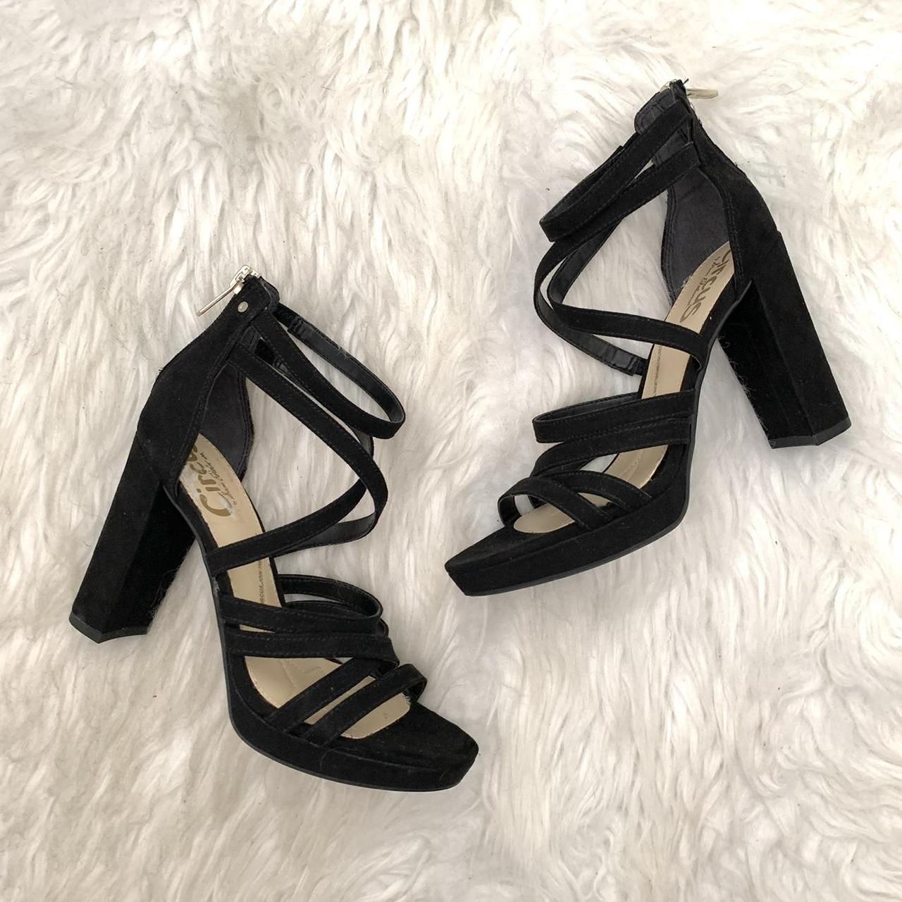 Sam edelman strappy block 2024 heels