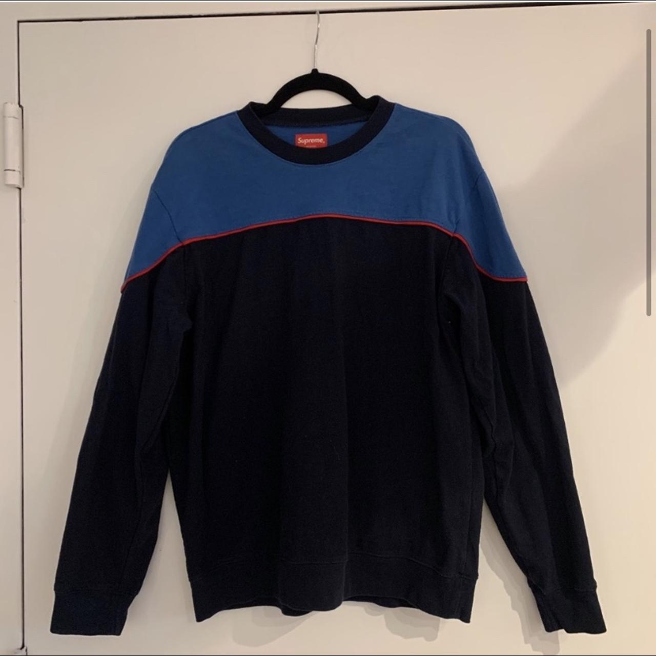 SUPREME Yoke Piping L/S Top From the May 2018... - Depop