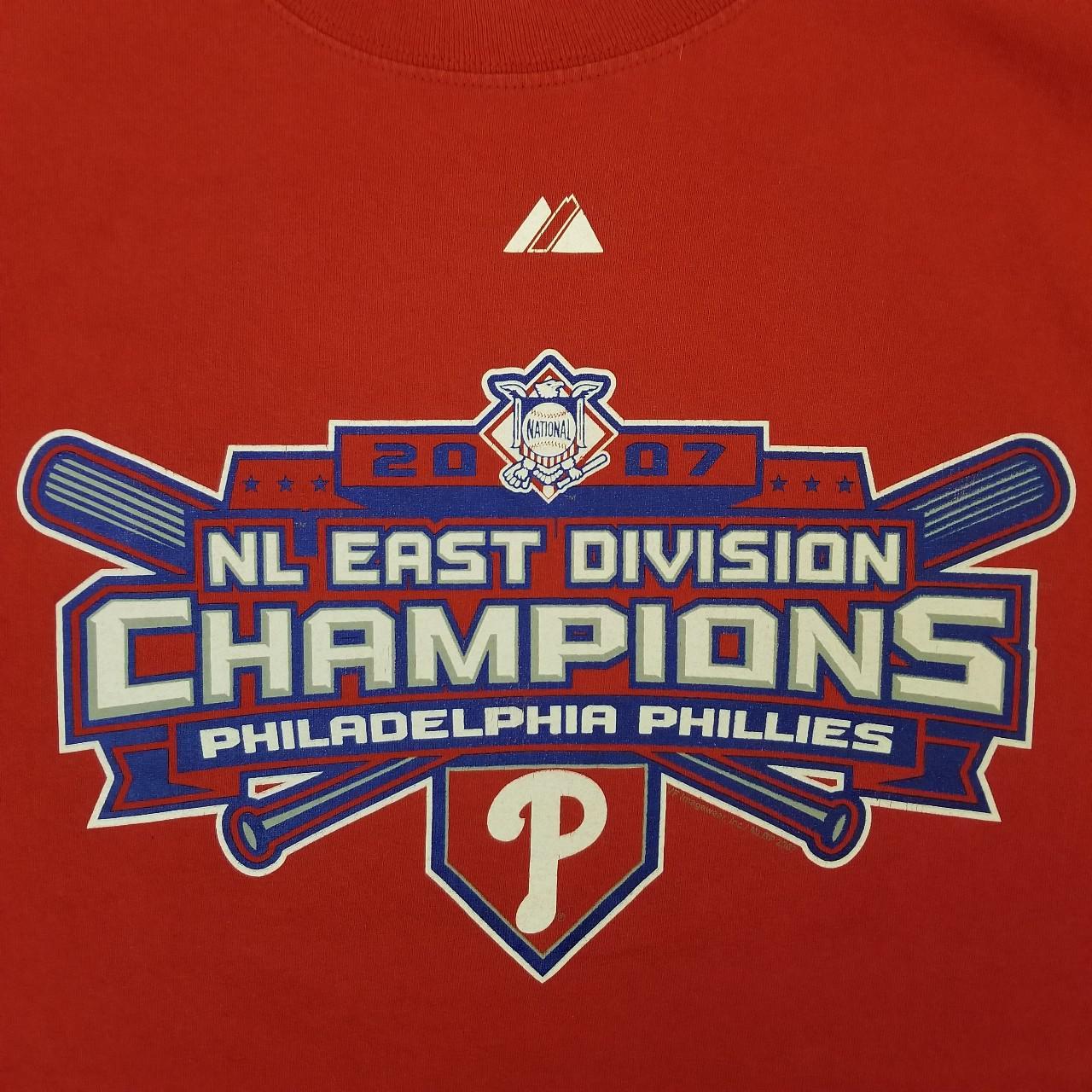 phillies 2007 nl east division champions pennant