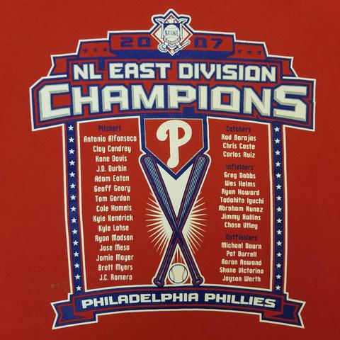 Philadelphia Phillies 2008 NL East Division Champions Hoodie