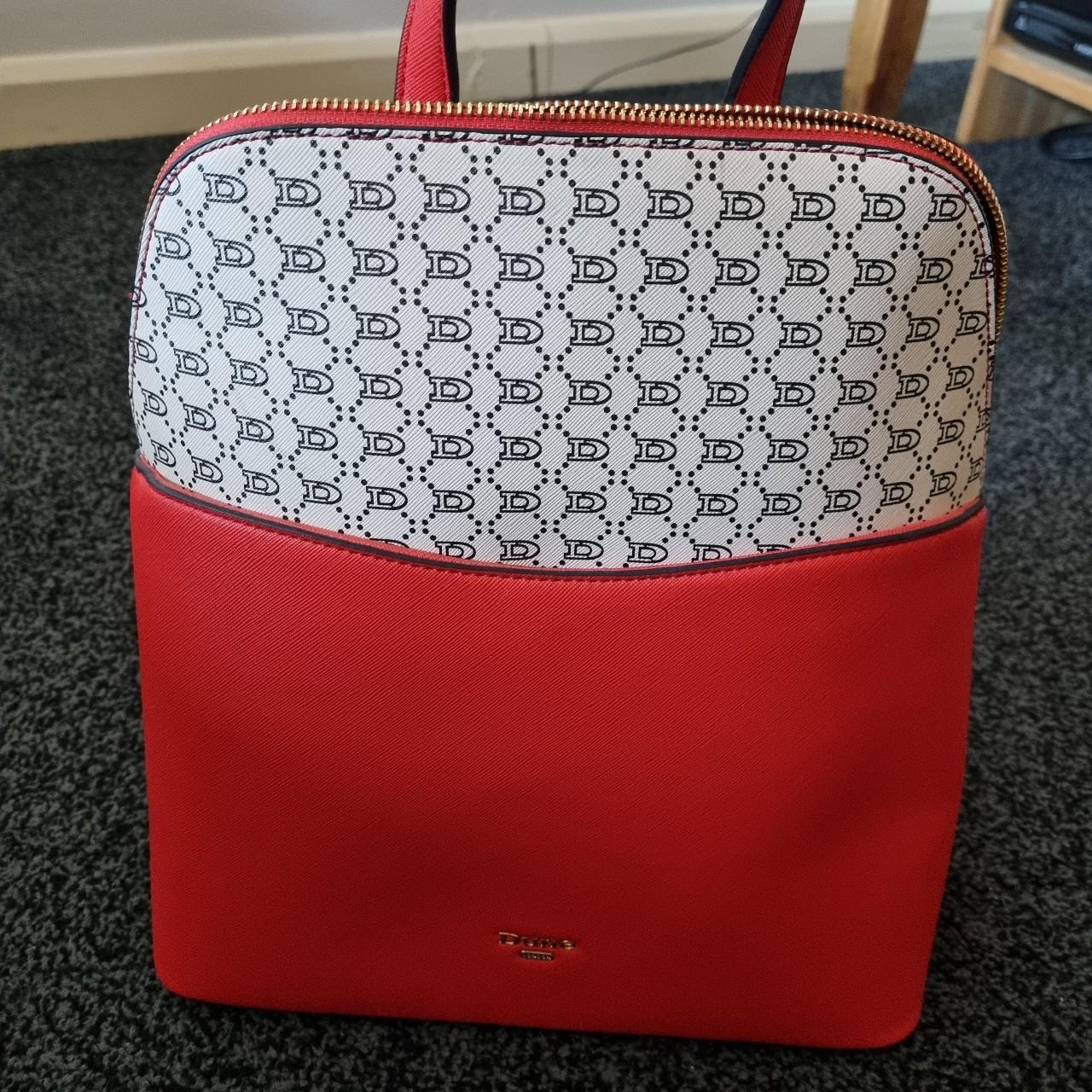 Gucci, Bags, Gg Supreme Monogram Ladybug Backpack Diaper Bag Red