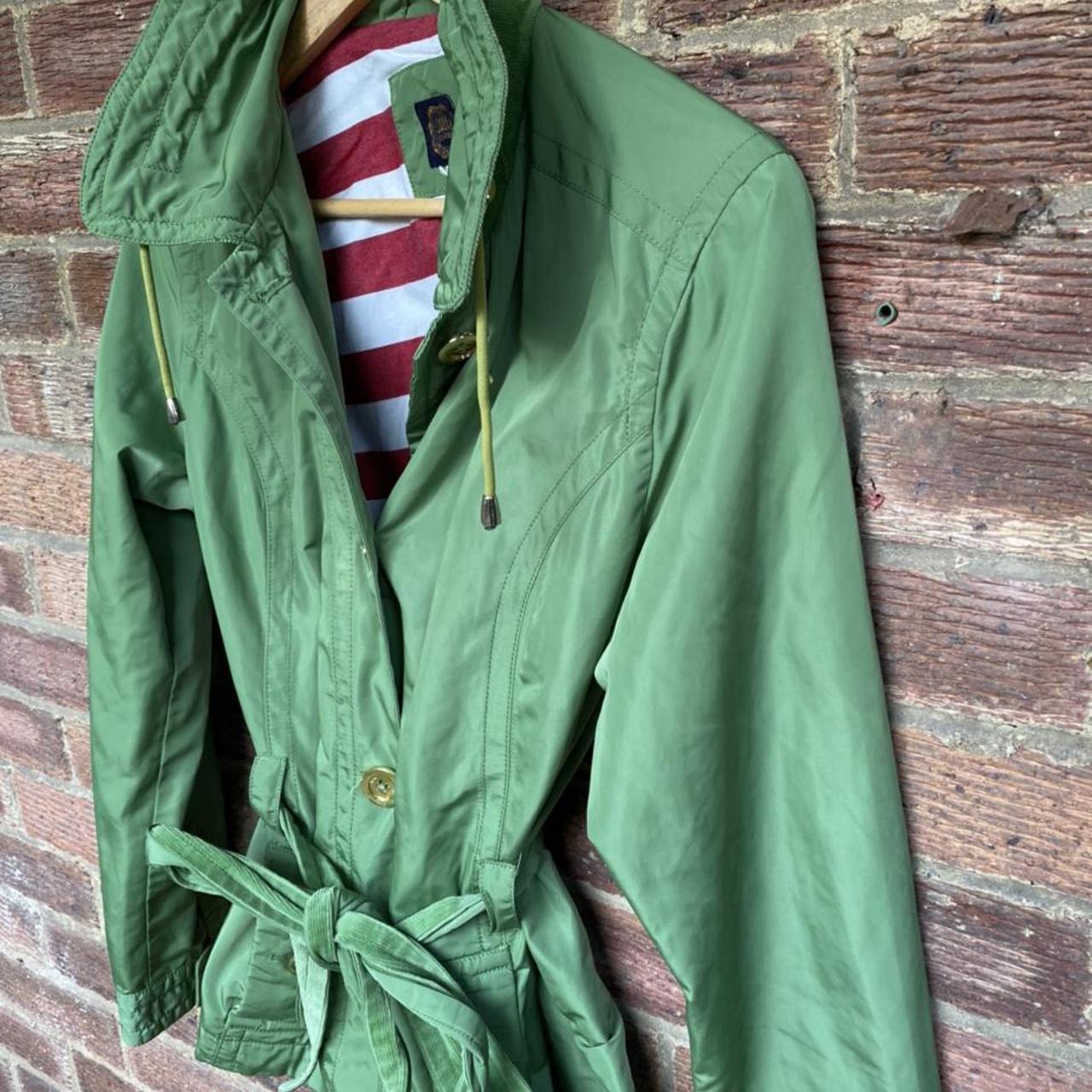 Women’s green joules jacket Light windbreaker or... Depop