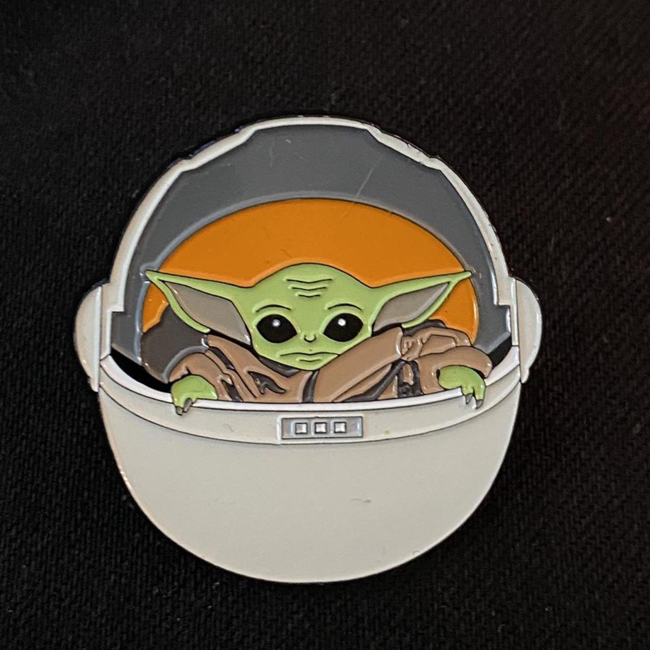 Baby Yoda Pod Pin. Like New Star Wars The... Depop