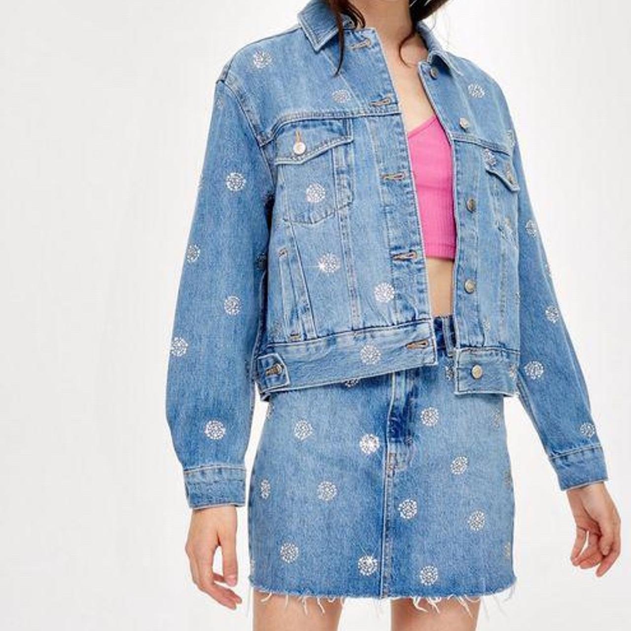 Topshop denim best sale jacket sale