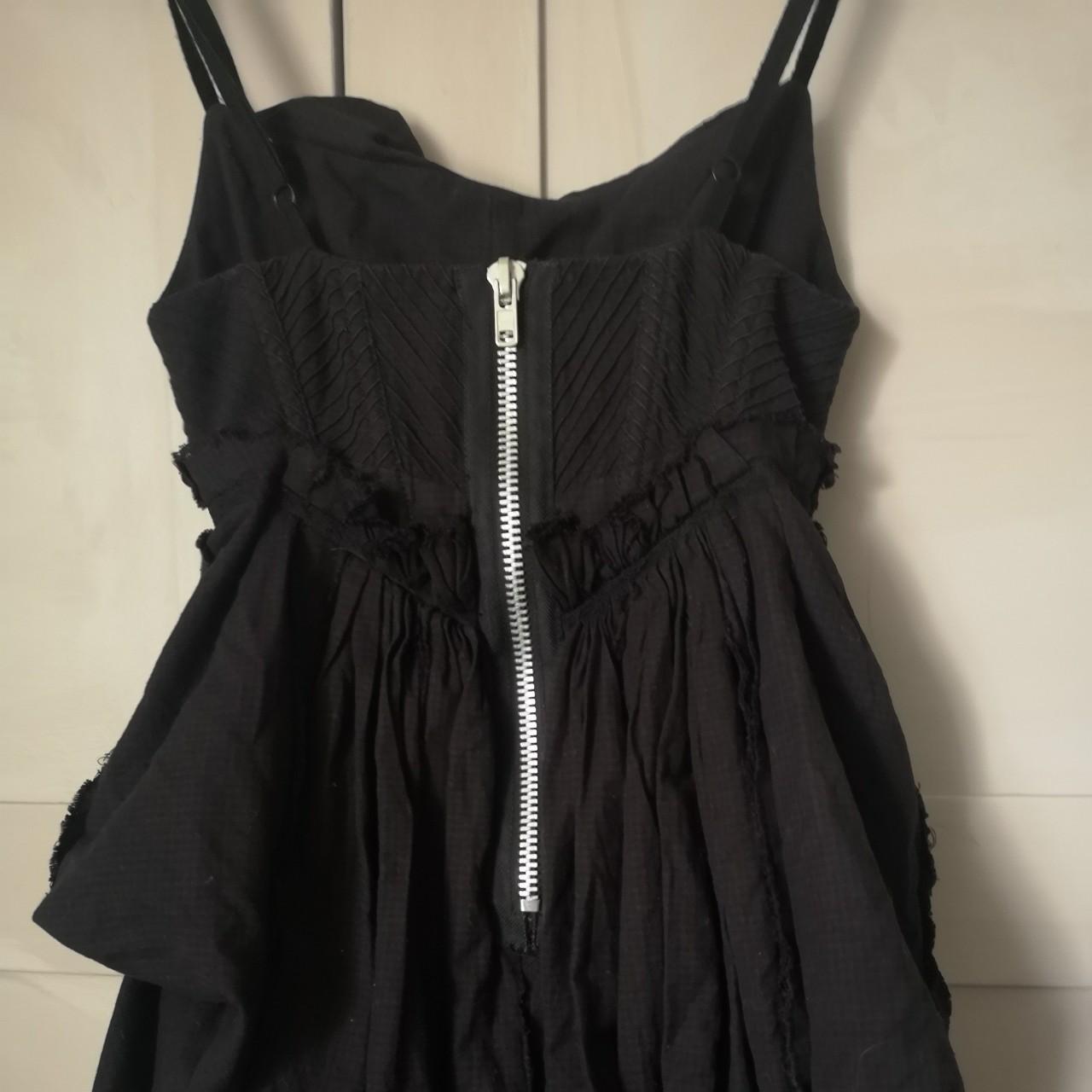 AllSaints Women's Black Dress | Depop