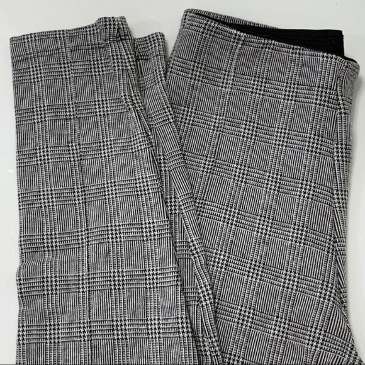 Zara clearance plaid leggings