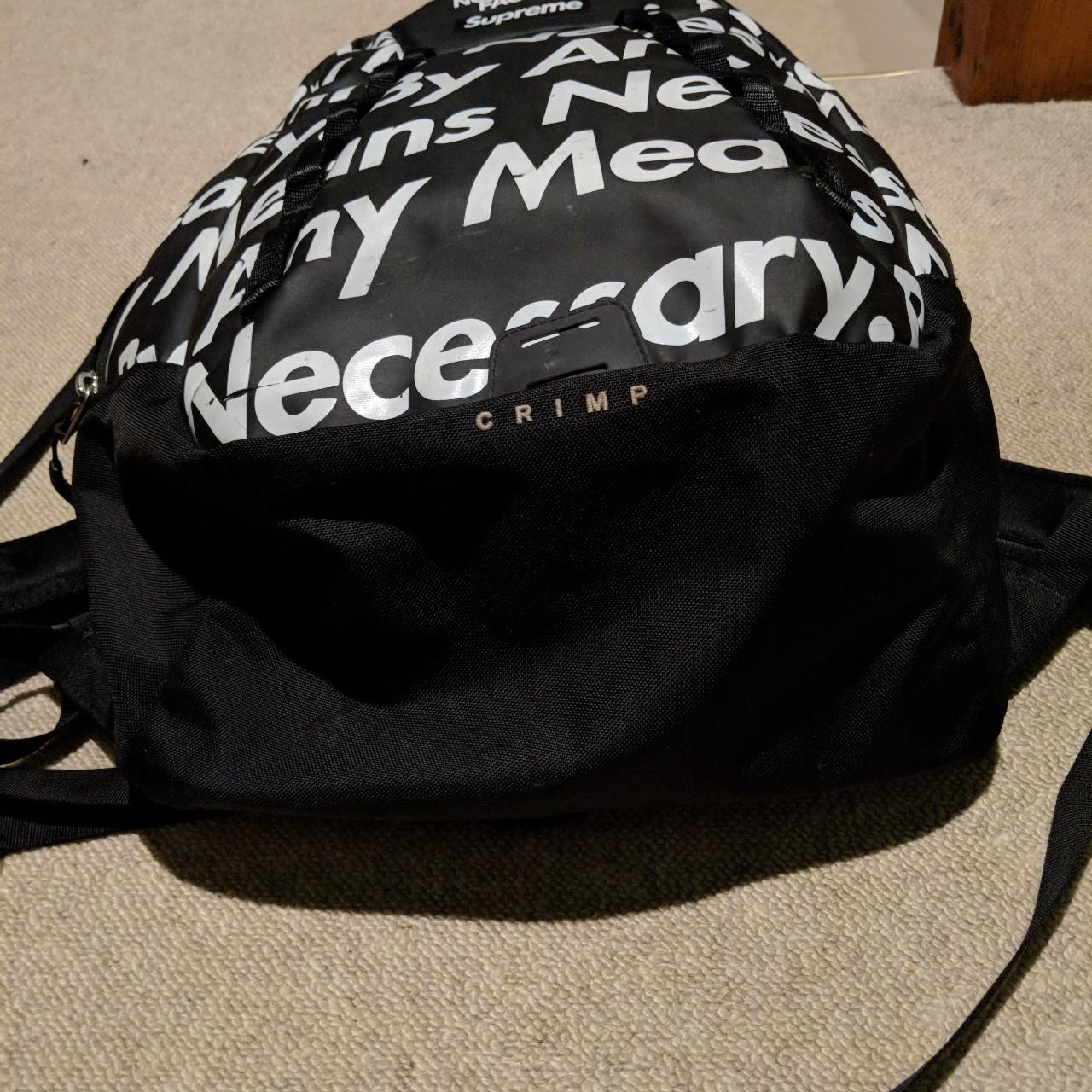 By any means necessary supreme backpack best sale