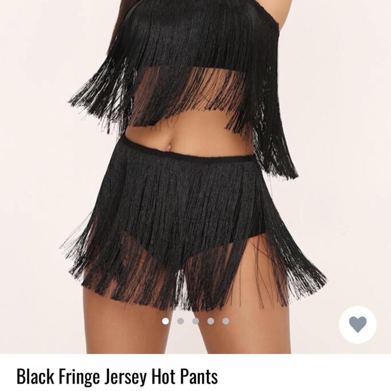 fringe hot pants